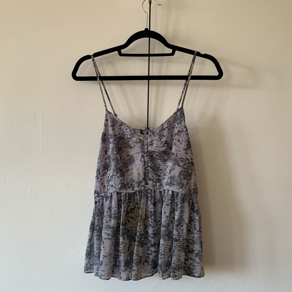 Textured sleeveless top